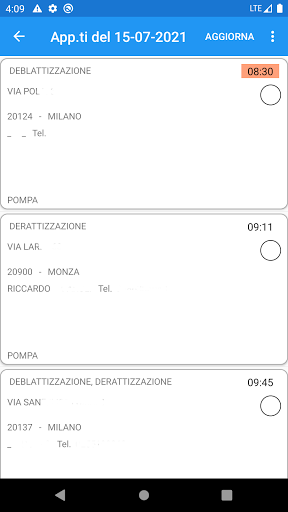 TOP Control Screen 3