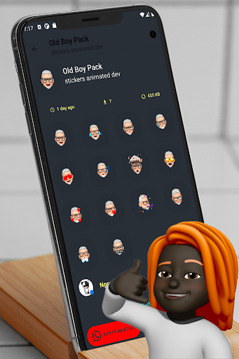 Boys Memoji Adesivos Stickers