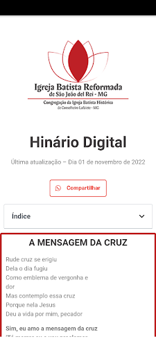 Igreja Batista Reformada Screen 2