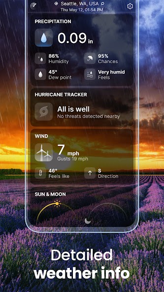 Weather Live° banner