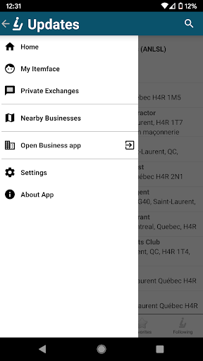 Itemface Screen 3