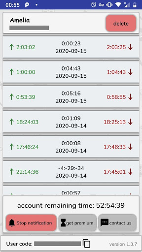 WATrace - Online Tracker Screen 3