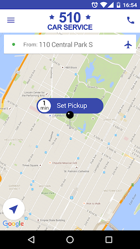 Android application 510 Car Service screenshort