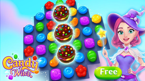Candy Witch - Match 3 Puzzle Free Games screenshots 15