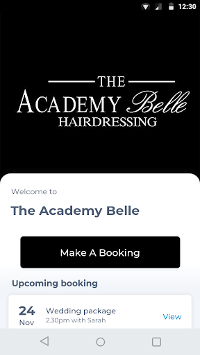Android application The Academy Belle screenshort