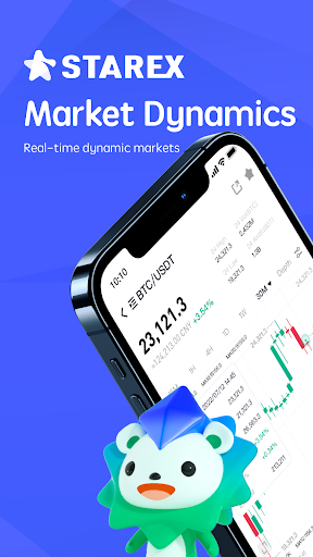 Android application StarEx - Buy Bitcoin & Crypto screenshort