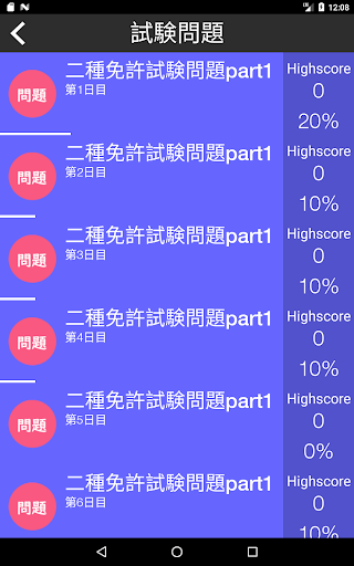 400問第二種免許学科試験問題集 Screen 3
