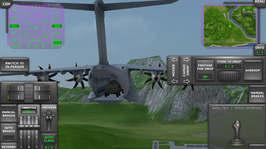 Turboprop Flight Simulator 3D Mod Apk For Android (Money) V.1.29 Gallery 9