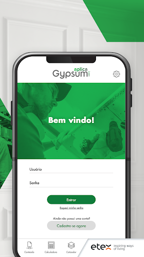 Gypsum app Screen 2