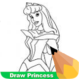 How To Draw Princess icon
