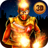 Fire Blaze Vice Town Superhero Simulator icon