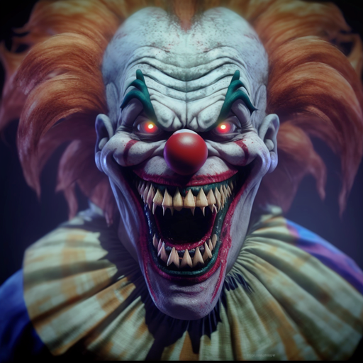 Scary Clown Horror-Death House logo