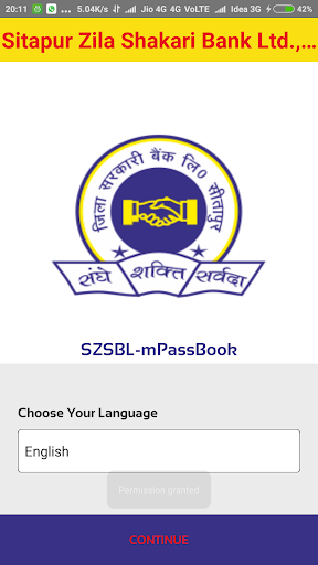 Android application ZSBSTP-mPassbook (D.C.B. SITAP screenshort