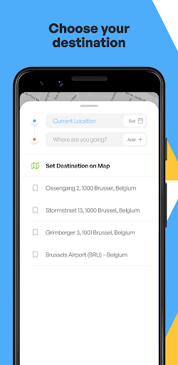 Android application Airport Taxis screenshort