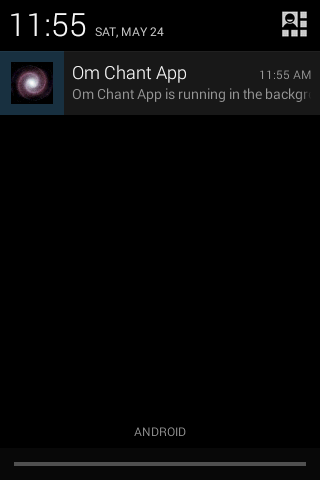 Om Mantra Chanting: Meditation Screen 3