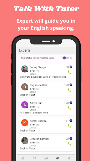 Android application Vify-Imrpove English Speaking screenshort