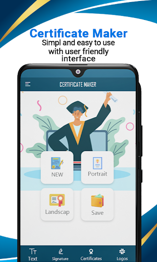 Android application Certificate Maker App screenshort