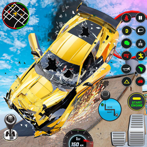Beam Drive 3d Car Crash Sim logo