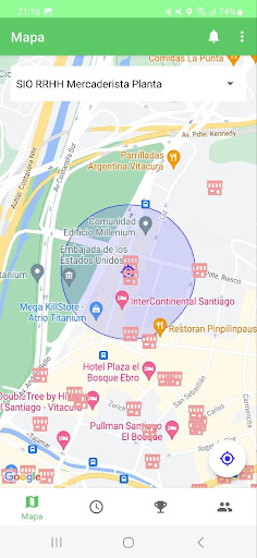 GeoCheck Screen 2