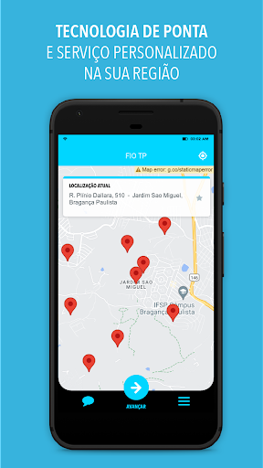 Android application Fio TP screenshort