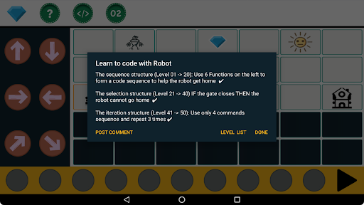 Code Robot: Game Logic Puzzles Screen 2