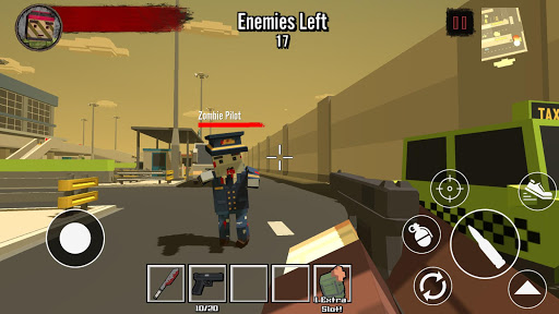 Android application Blocky Zombie Survival 2 screenshort