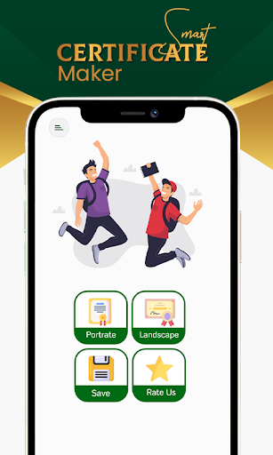 Android application Smart Certificate Maker App screenshort
