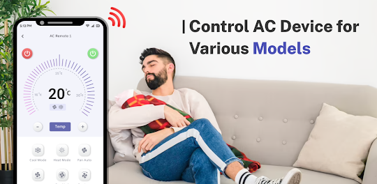 Smart AC Remote for Midea