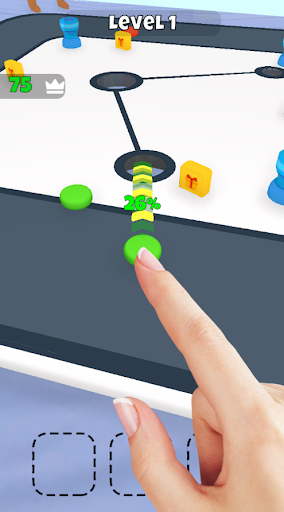Android application Crazy Puck screenshort