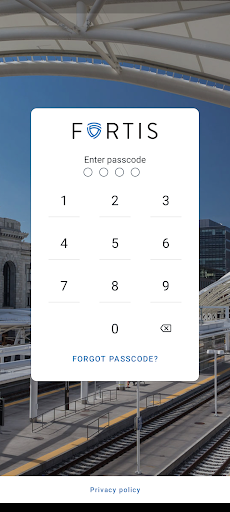 Android application Fortis Bank screenshort