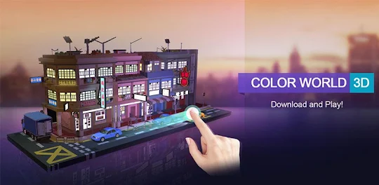 Color World 3D-Color by Number