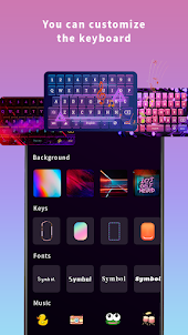 Neon Keyboard - LED