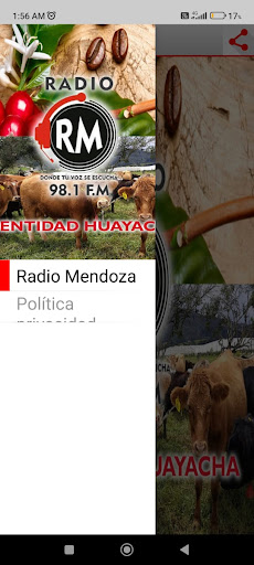 Android application Radio Mendoza 98.1 screenshort