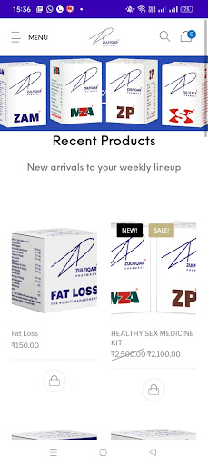 Zulfiqar Pharmacy Screen 3