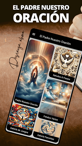 Android application El Padre Nuestro Oración screenshort