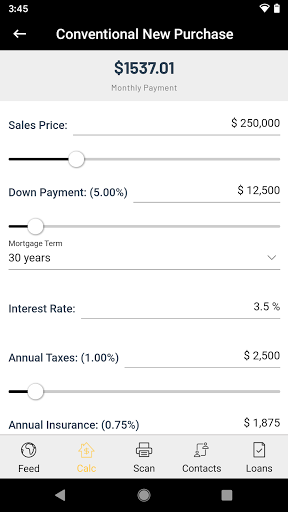 HomeService Lending Screen 3