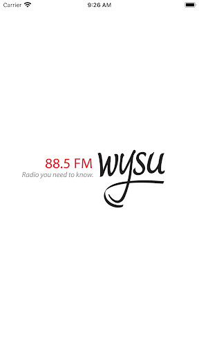 Android application WYSU Public Radio App screenshort