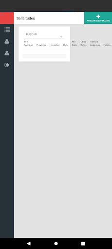 Android application GasnorPIC screenshort
