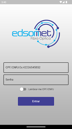 Android application EDSON NET TELECOM screenshort