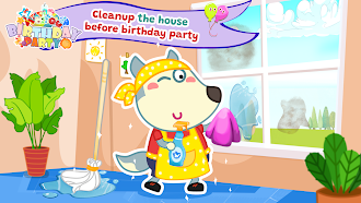 Game screenshot Wolfoo Birthday Party Planning mod apk