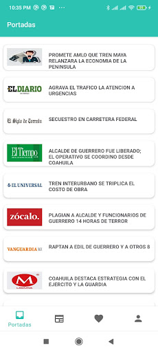 Medios Coahuila Screen 3