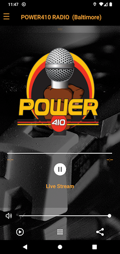 Android application Power 410 screenshort