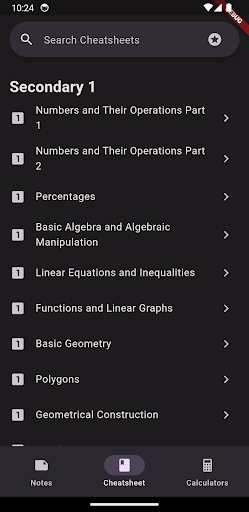 Android application MathX screenshort