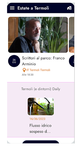 Android application Estate a Termoli screenshort