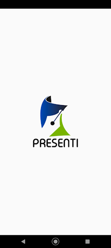 Android application PRESENTI screenshort