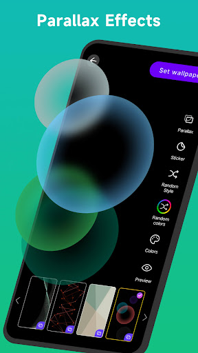 Screenshot of Geometric Wallpapers