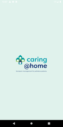 Android application caring@home screenshort