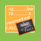 Rule of three - Proportion Calculator icon