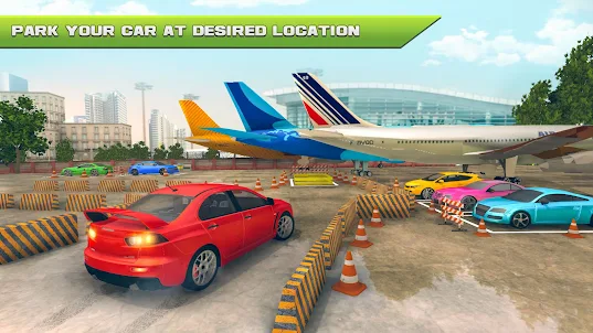 Airport Car Driving Games