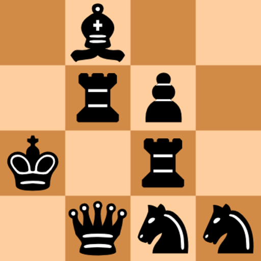 4x4 Solo Mini Chess Puzzles Logo